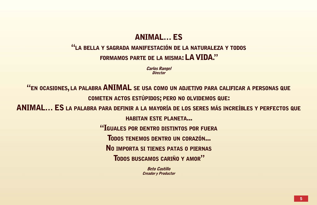ANIMAL...ES